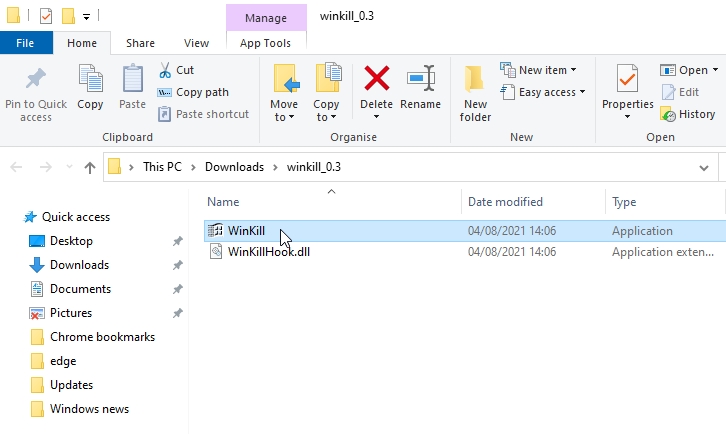 how to disable the Windows key - run WinKill