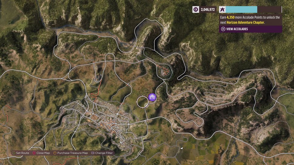 В Forza Horizon 5 Barn находит карту для гонок на форде