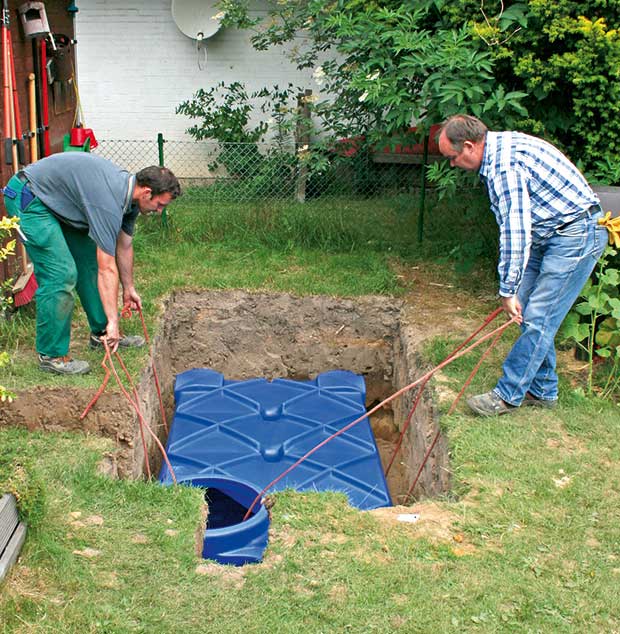 F-Line Flat Tank available at Rainwater Harvesting