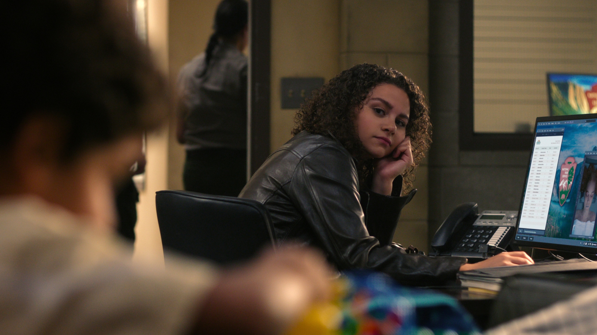 Vasquez looks at her son in Untamed