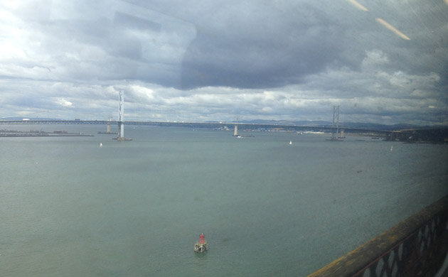 Firth of Forth from the rail bridge