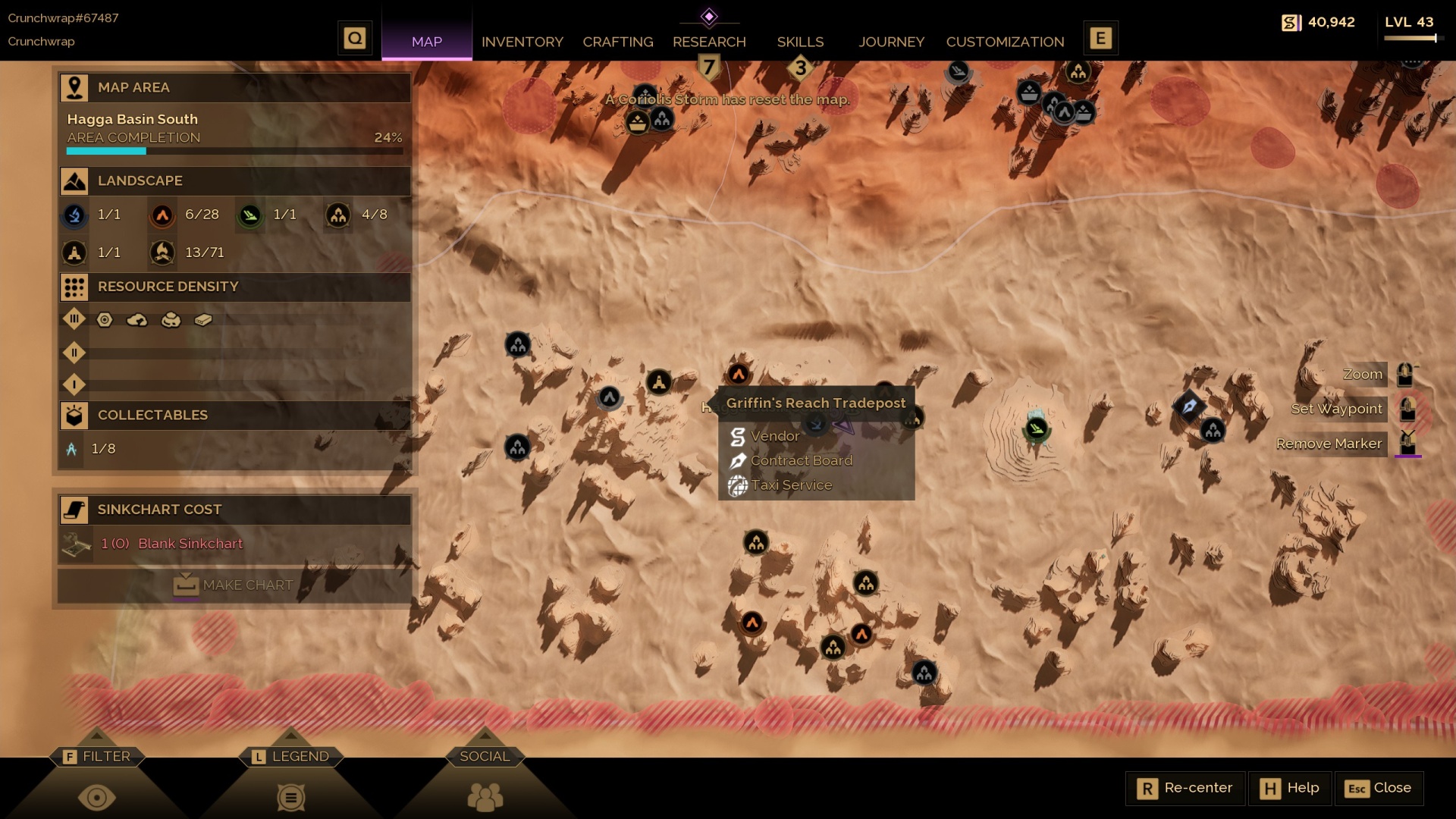 Location of the Trooper trainer in Dune Awakening