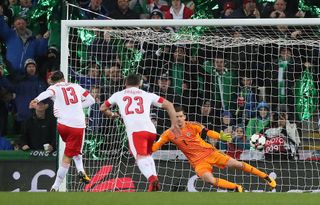 Northern Ireland v Switzerland – 2018 World Cup Qualifying – Play Off – First Leg – Windsor Park