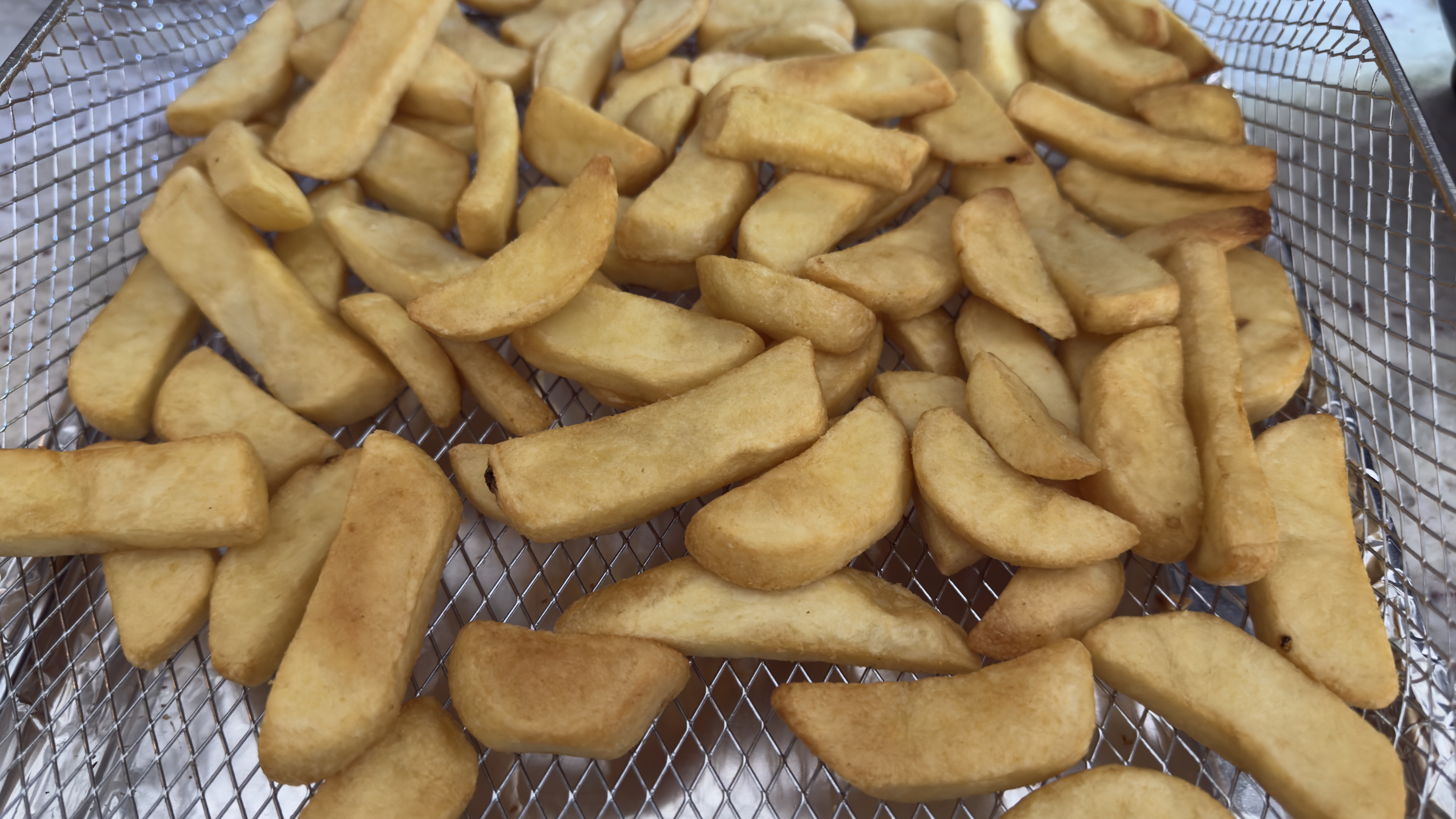 French fries made in Ninja French Door Air Fryer and Countertop Oven