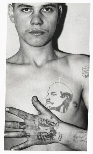 Pictured: from Russian Criminal Tattoo Archive
