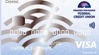 Farmers Insurance Federal Credit Union Crystal Visa
