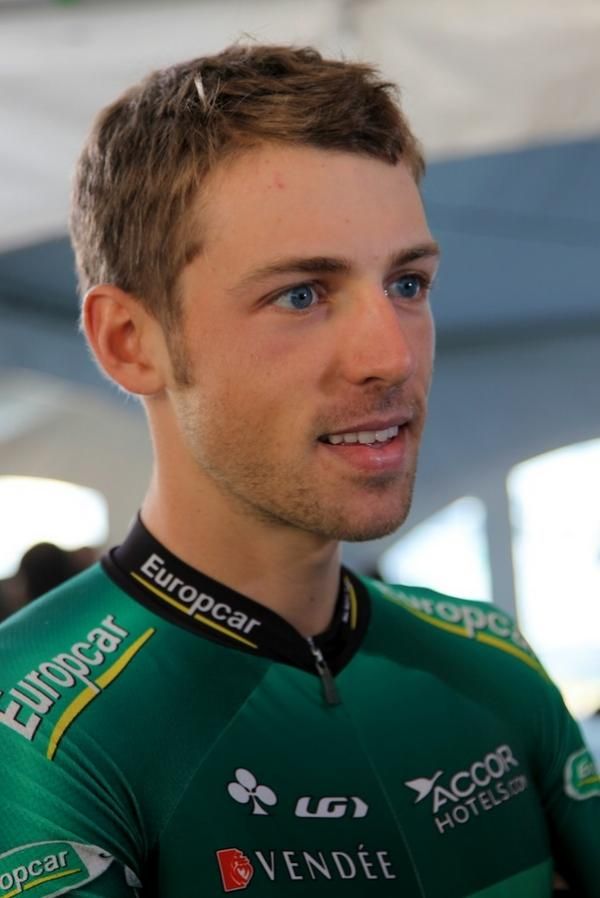 David Veilleux (Europcar) was relaxed before the race