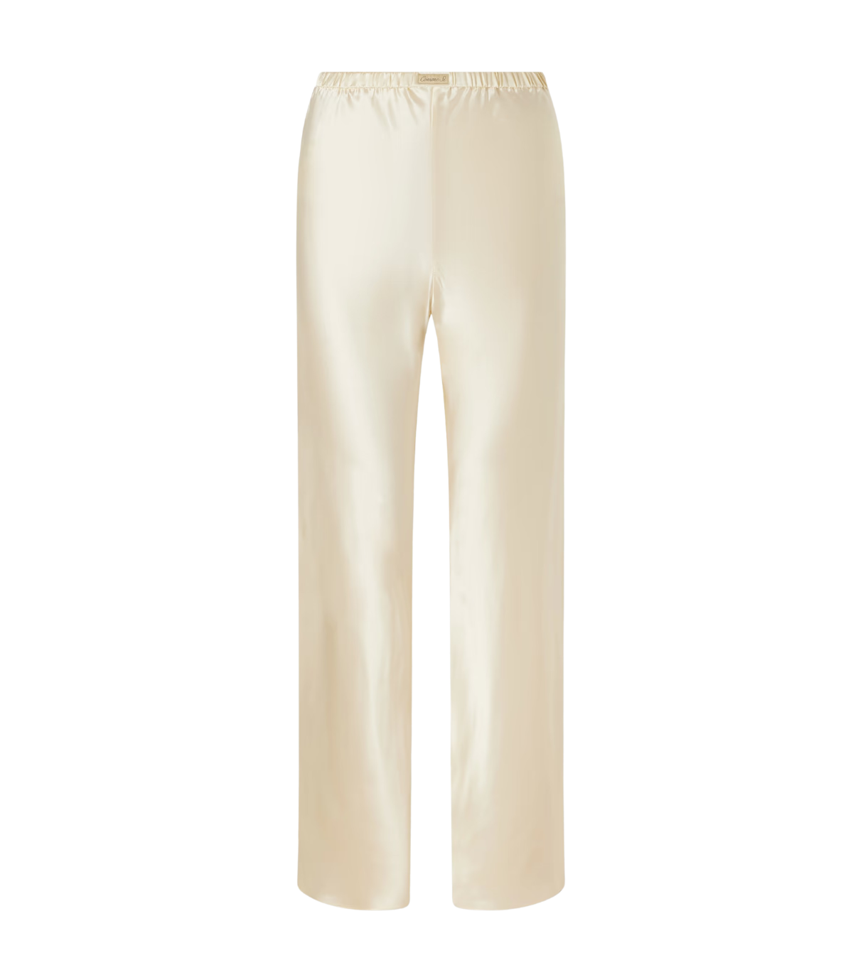 COMME SI, Silk-Bias Straight-Leg Pants