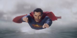 superman & lois tyler hoechlin superman in flight the cw arrowverse season 1
