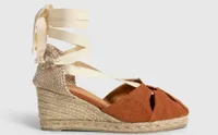 Fani ankle tie espadrilles, €100 (£85/$102) | Castañer