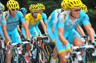 Astana in 2014 when Vincenzo Nibali won the Tour de France