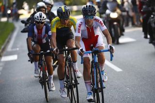 Malgorzta Jasinska (Poland) with Emila Fahlin and Coryn Rivera