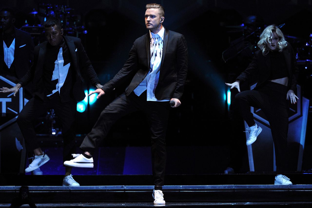 Justin Timberlake performing