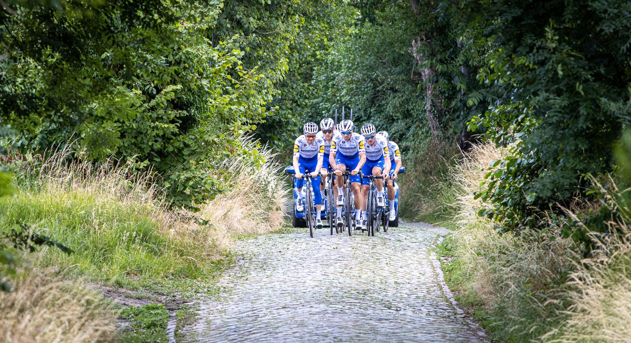 Julian Alaphilippe leads Deceuninck-QuickStep on a recon of Tour of Flanders 2020