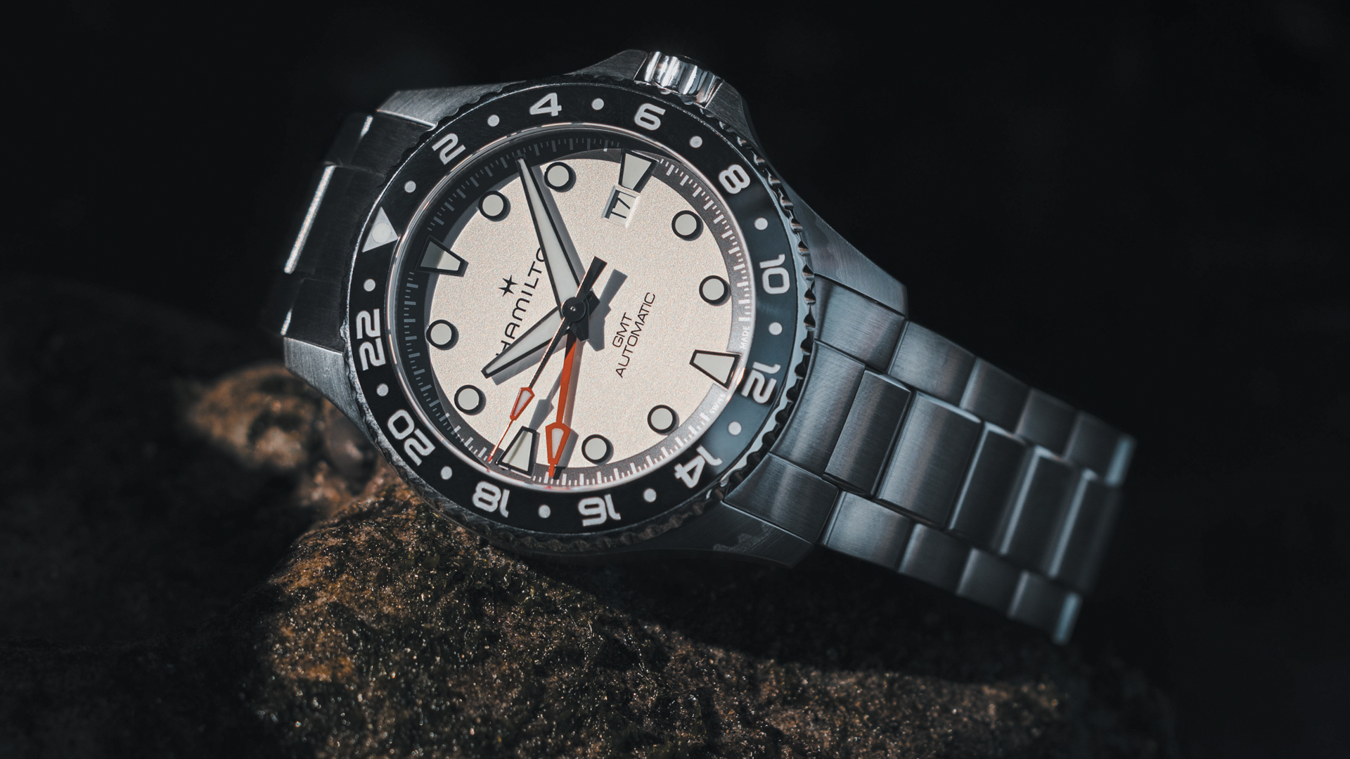 Khaki Navy Scuba Auto GMT 43mm