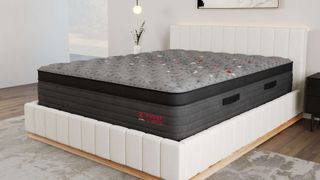 The Zoma Boost mattress on a bed