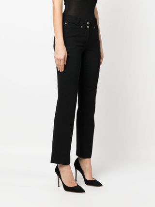 1990s Low-Rise Flared Trousers