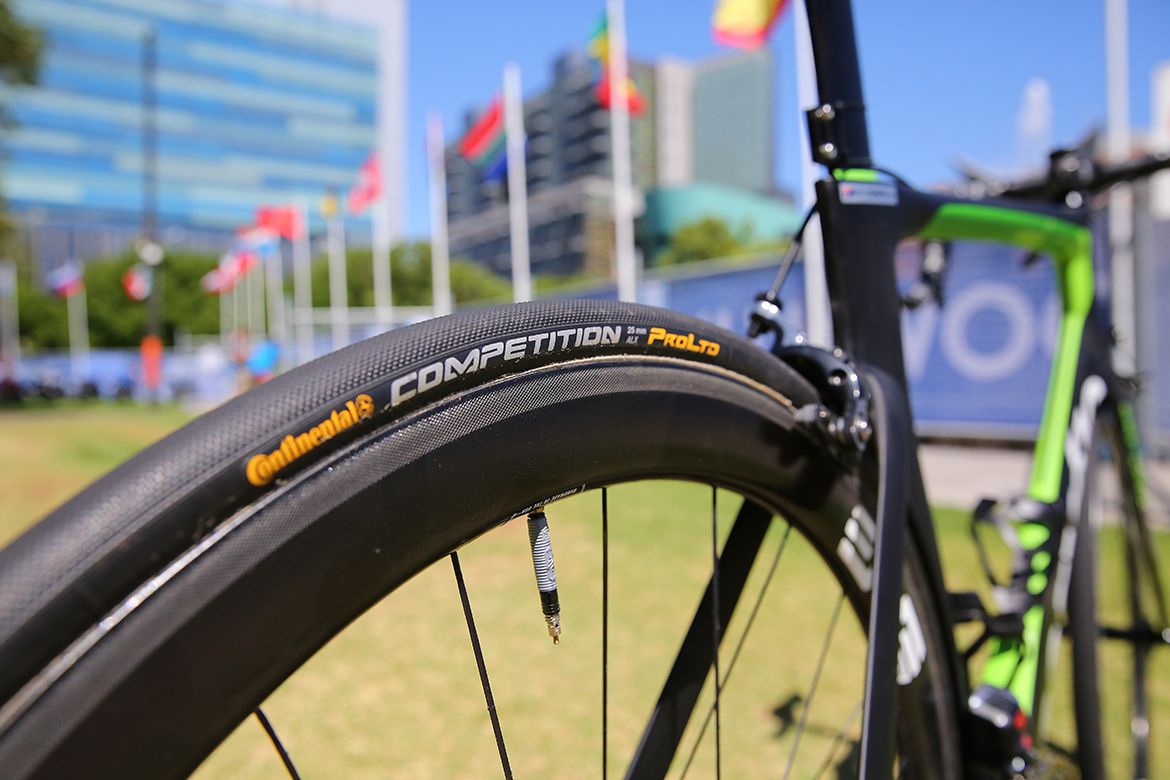 Dimension Data also run with Continental Competition tyres