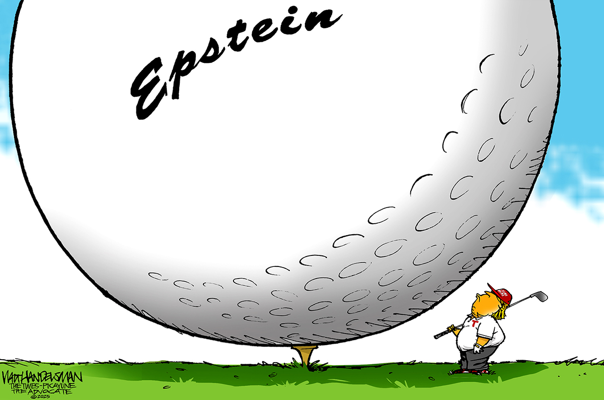 Political cartoon