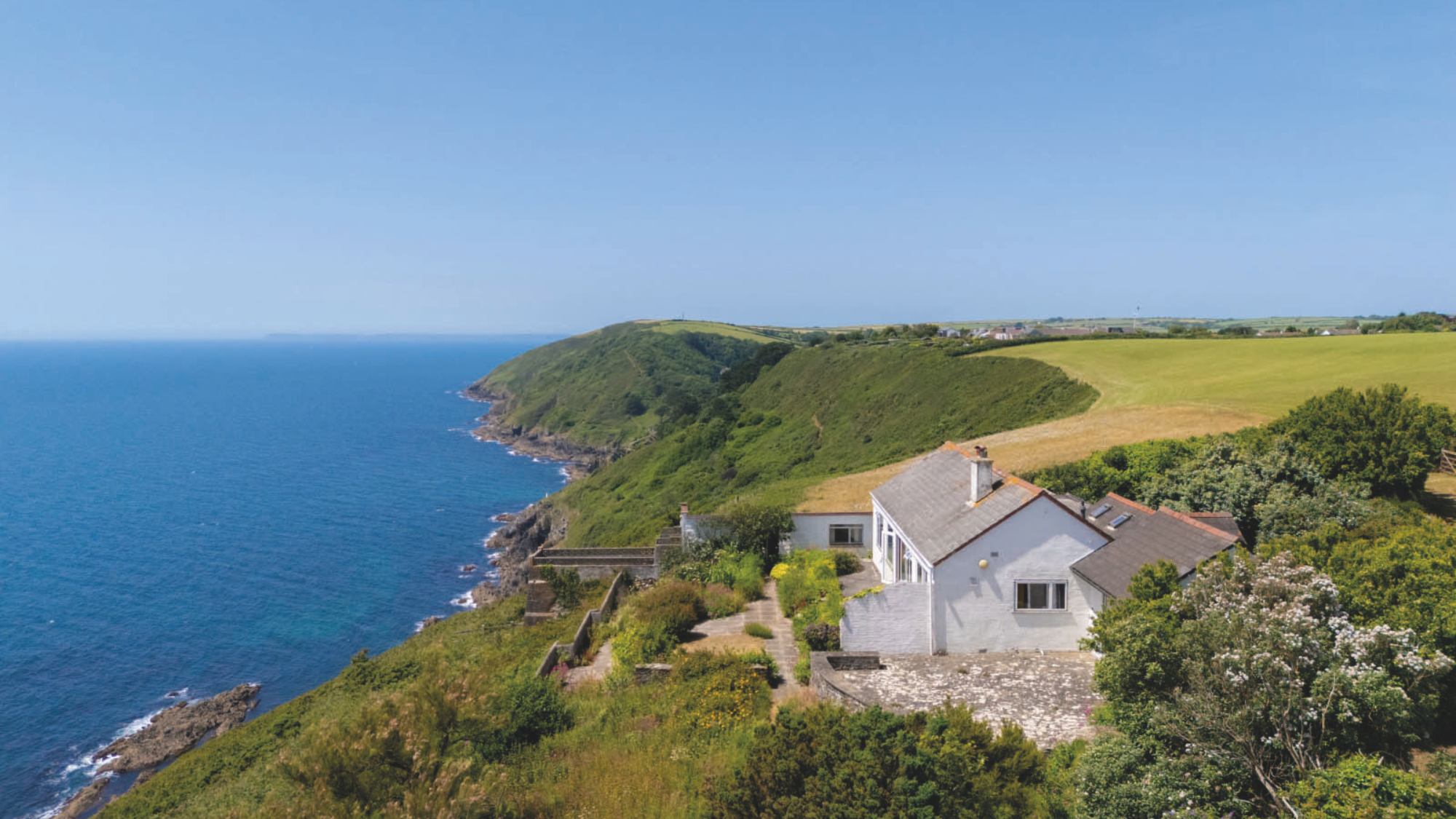Cornwall, Down End Cottage, Talland Bay