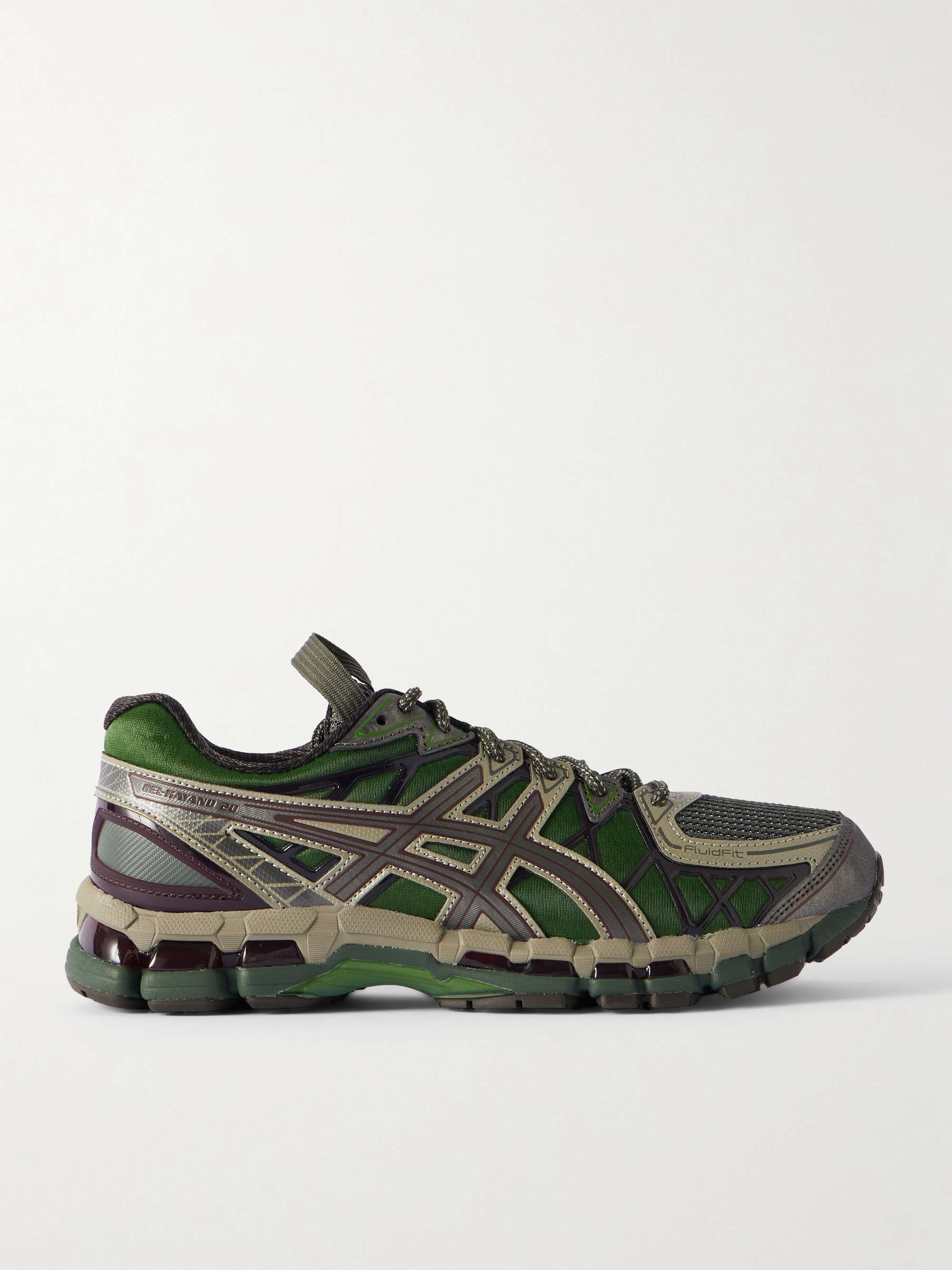 + Kiko Curation Ub10-S Gel-Kayano® 20 Rubber-Trimmed Mesh Sneakers