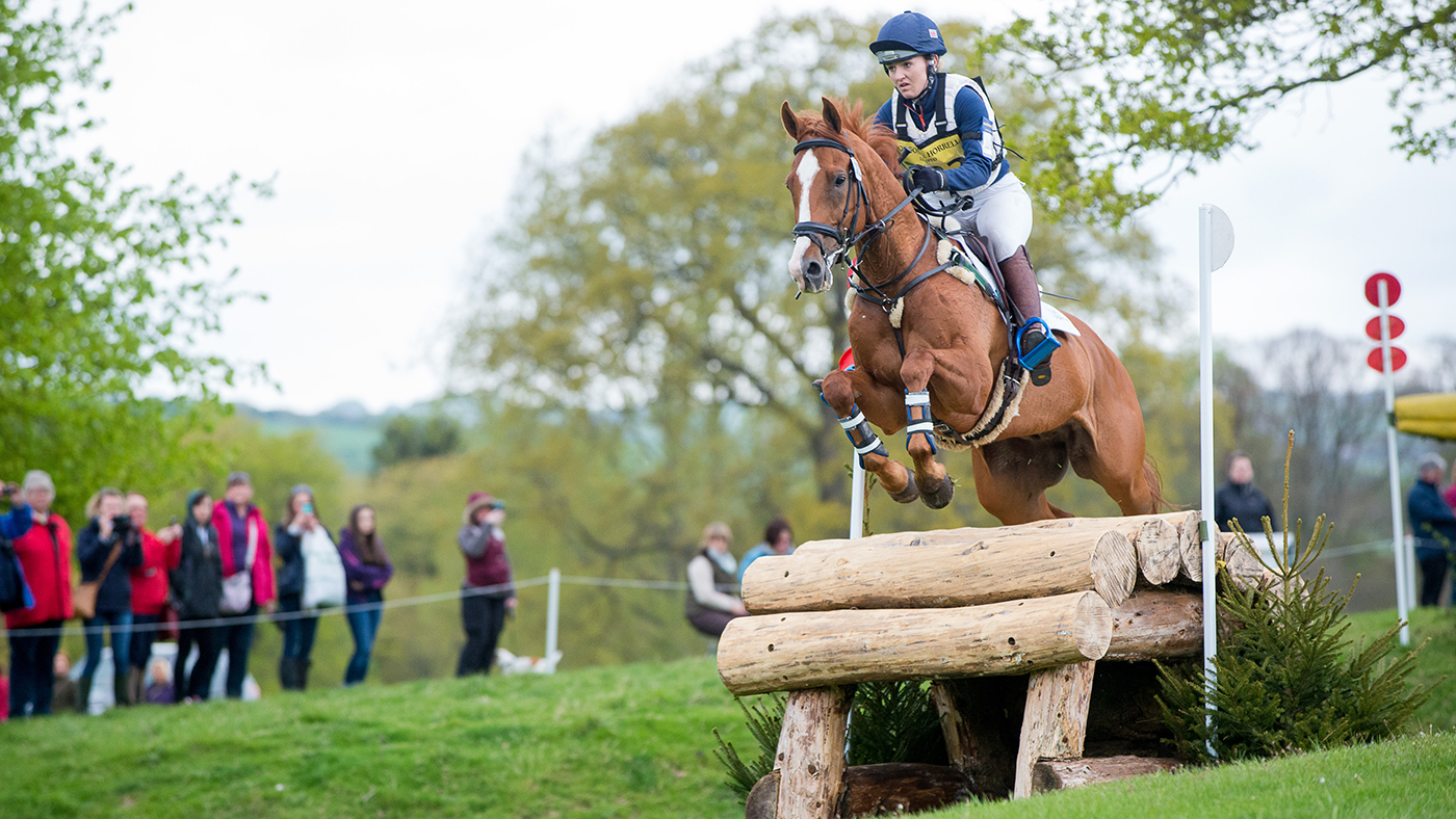 Holly Woodhead and DHI Lupison on the way to sixth in the CIC3* (now CCI4*-S) at Chatsworth 2015.