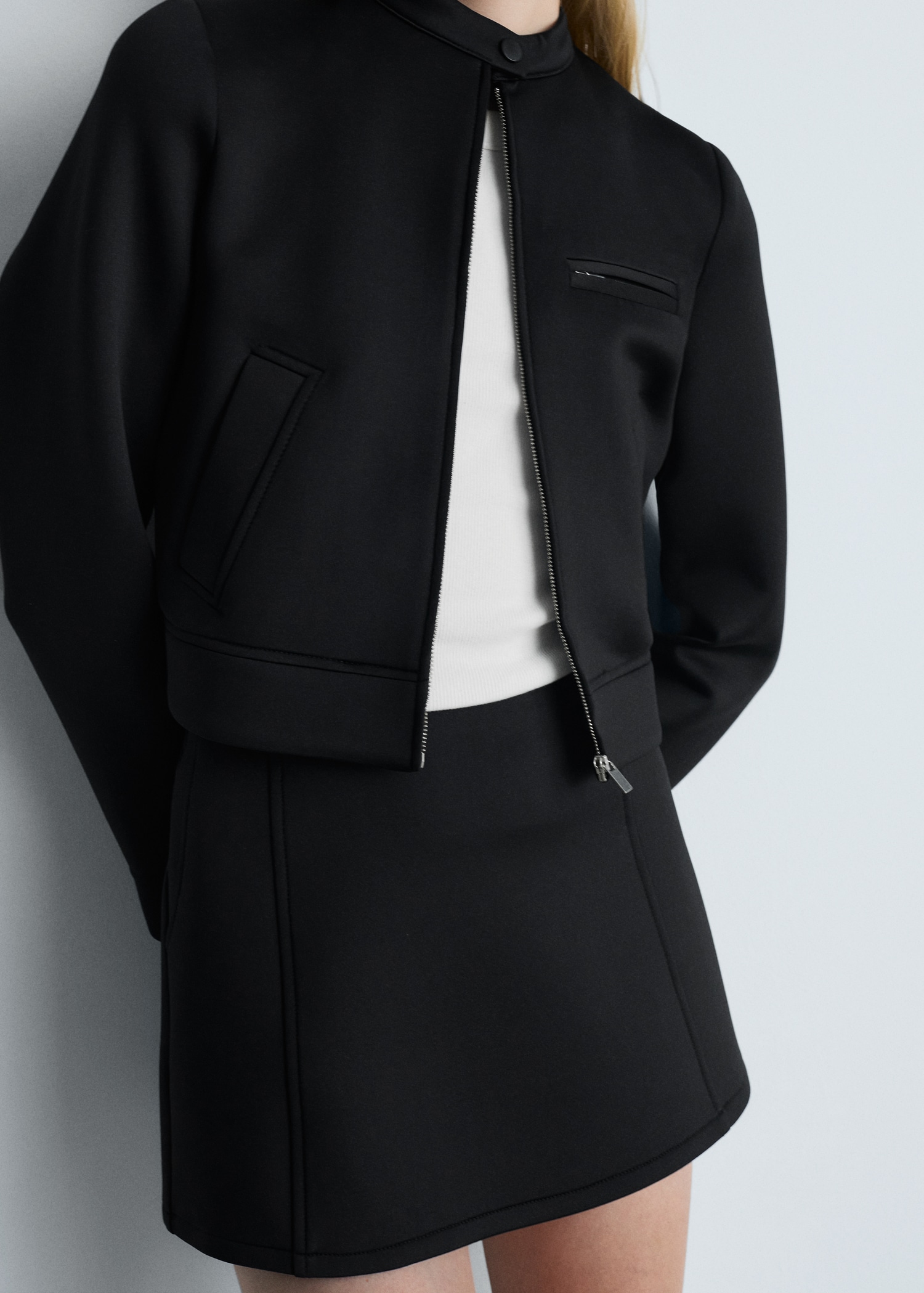 Mid-Rise Mini-Skirt - Women | Mango United Kingdom