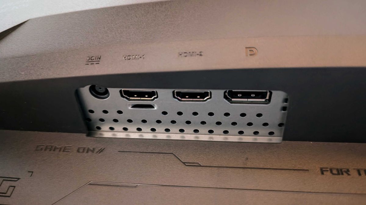 Image of the ASUS ROG Swift OLED 32 (PG32UCDM) gaming monitor.