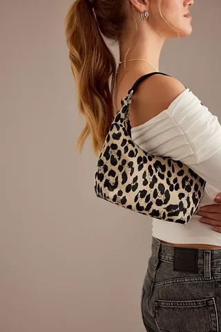 Animal Print Shoulder Bag