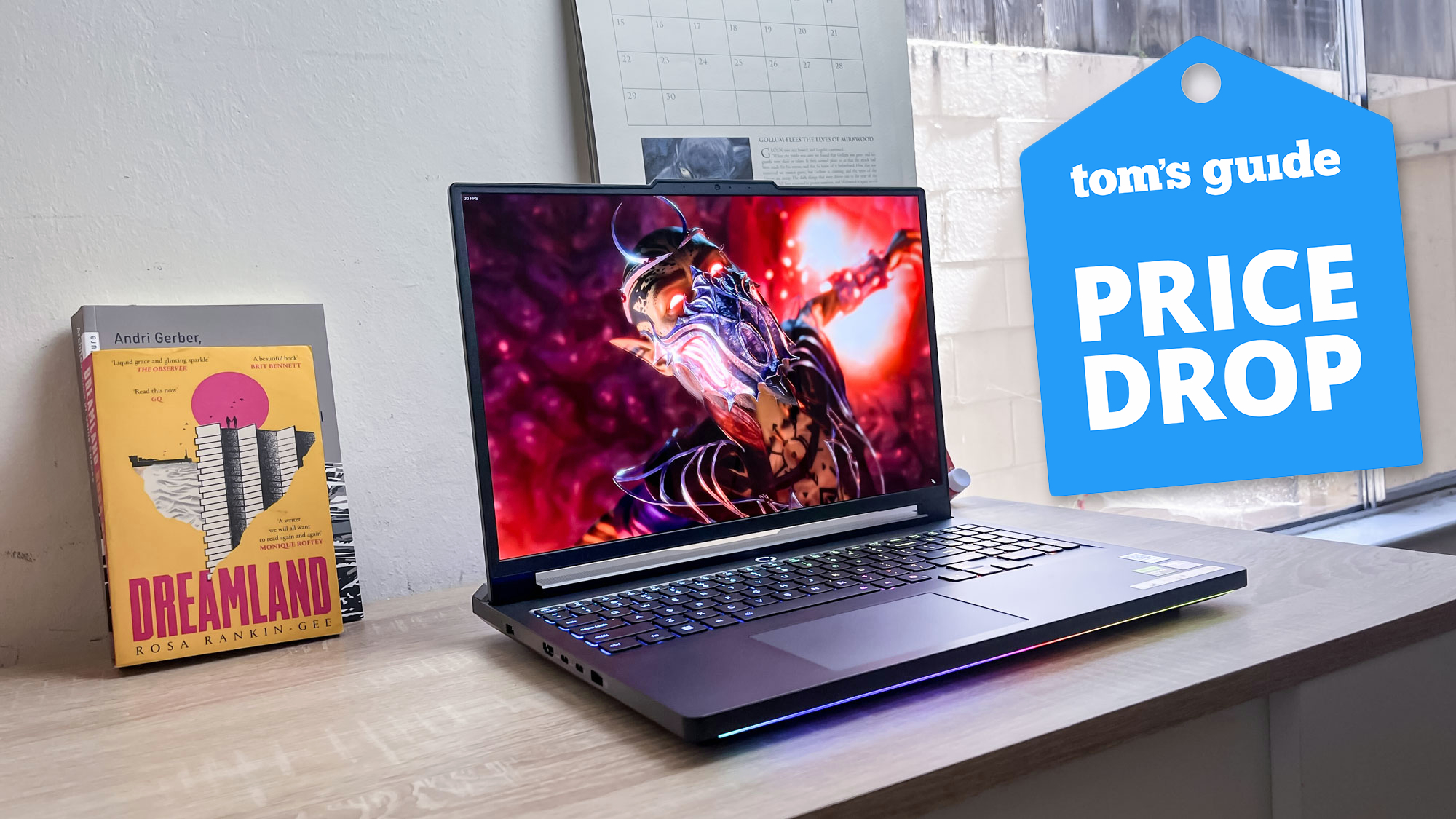 Lenovo Legion Pro 7i gaming laptop with Tom's Guide deal tag superimposed