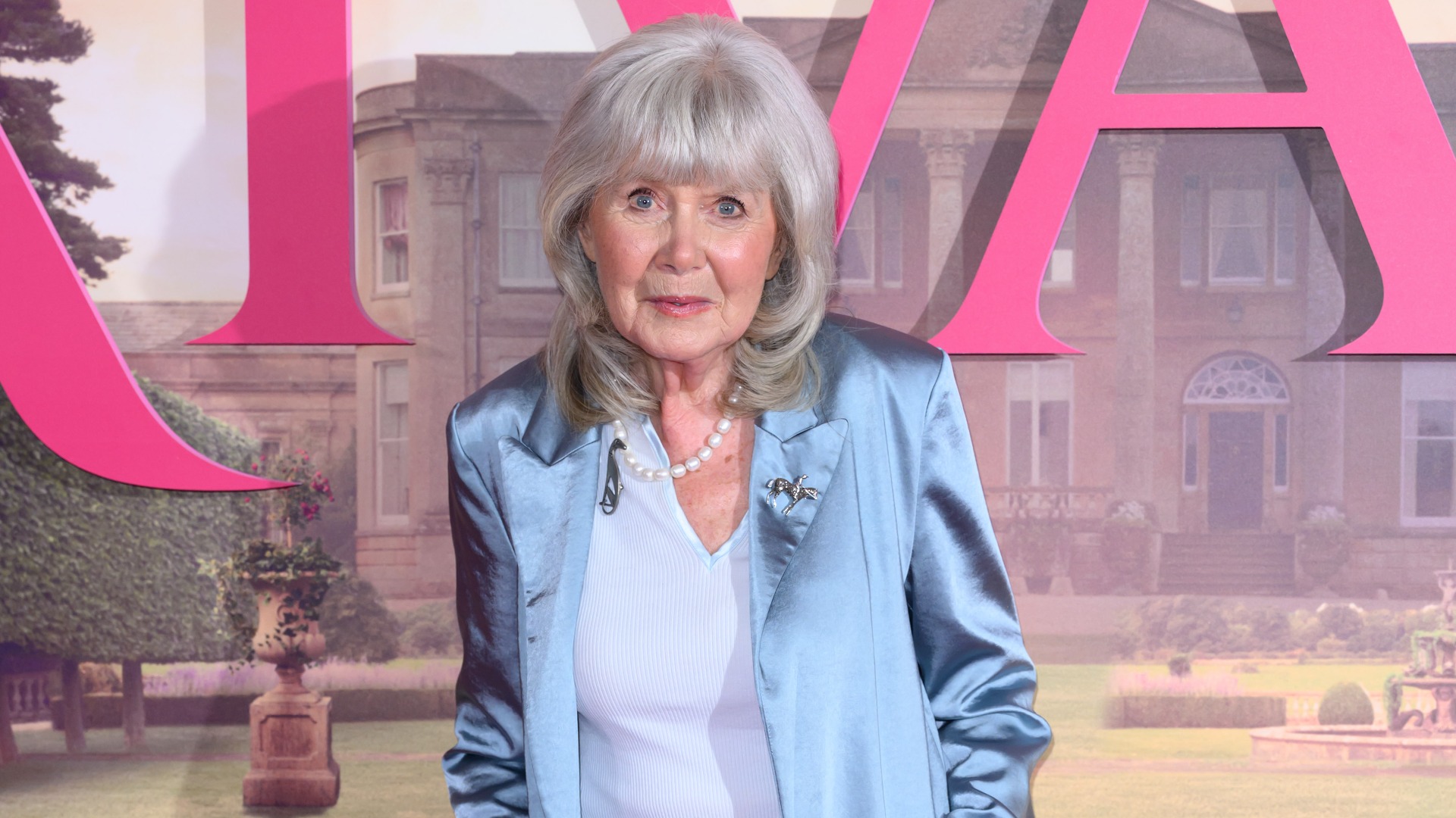 Dame Jilly Cooper attends the UK special screening of "Rivals" at the Ham Yard Hotel 