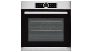 Bosch Serie 8 HBG634BS1B oven on white background