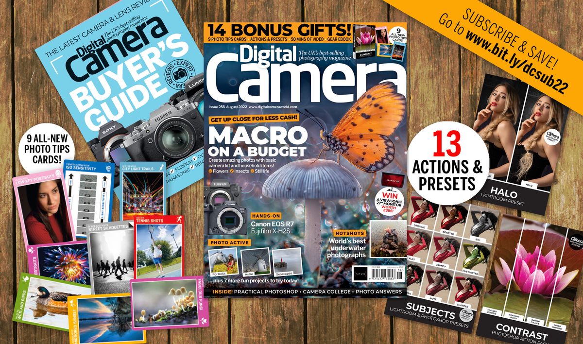 Get 14 bonus gifts with the July issue of Digital Camera magazine, including 9 photo tips cards