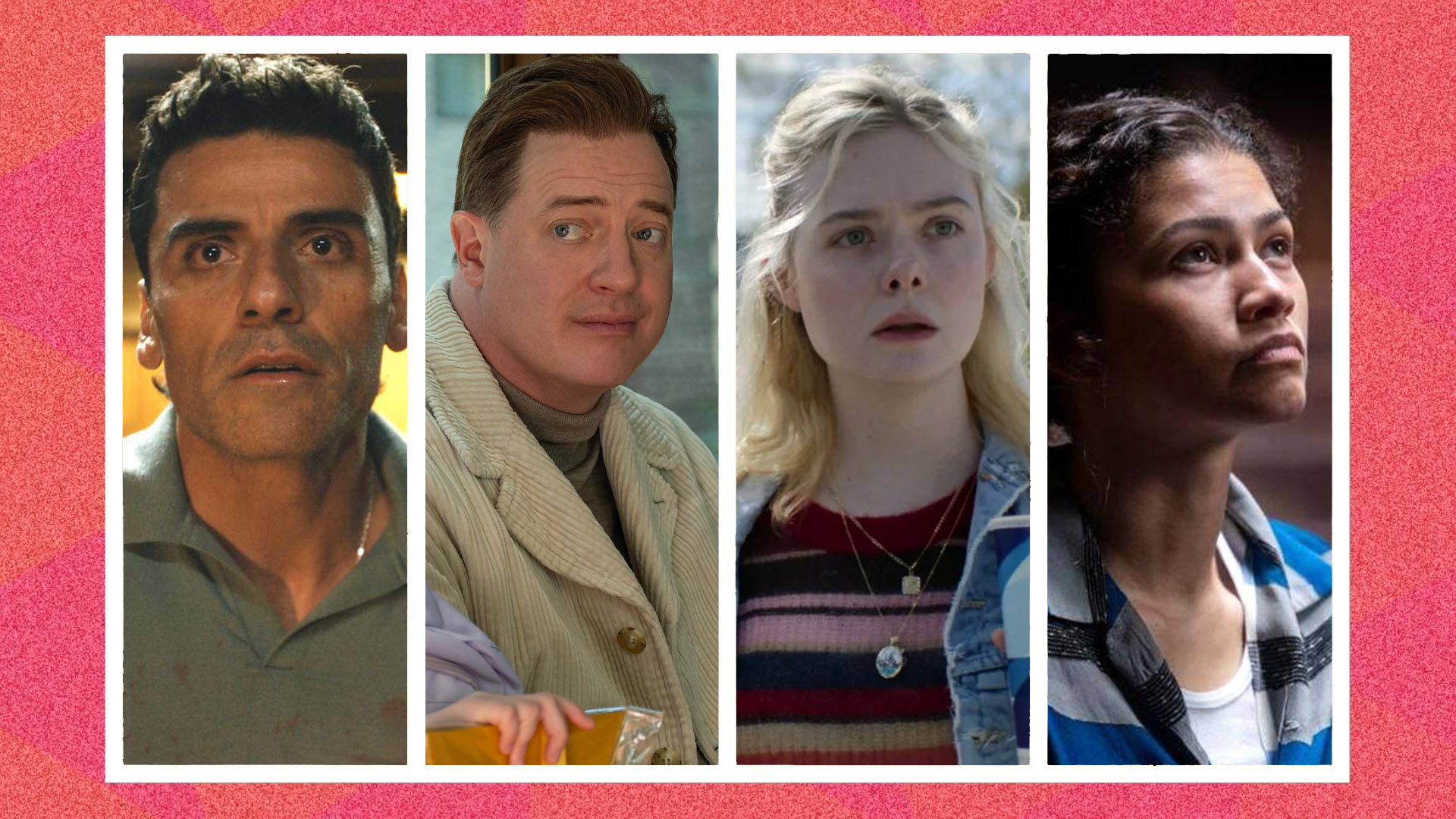 Four TV show images. 