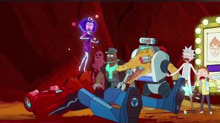 The death of Maximus Renegade in "The Vindicators 3: The Return of Worldender"