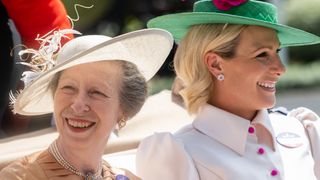 Princess Anne, Princess Royal and Zara Tindall attend Royal Ascot