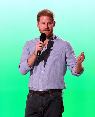 Prince Harry at Global Citizen's VAX Live concert