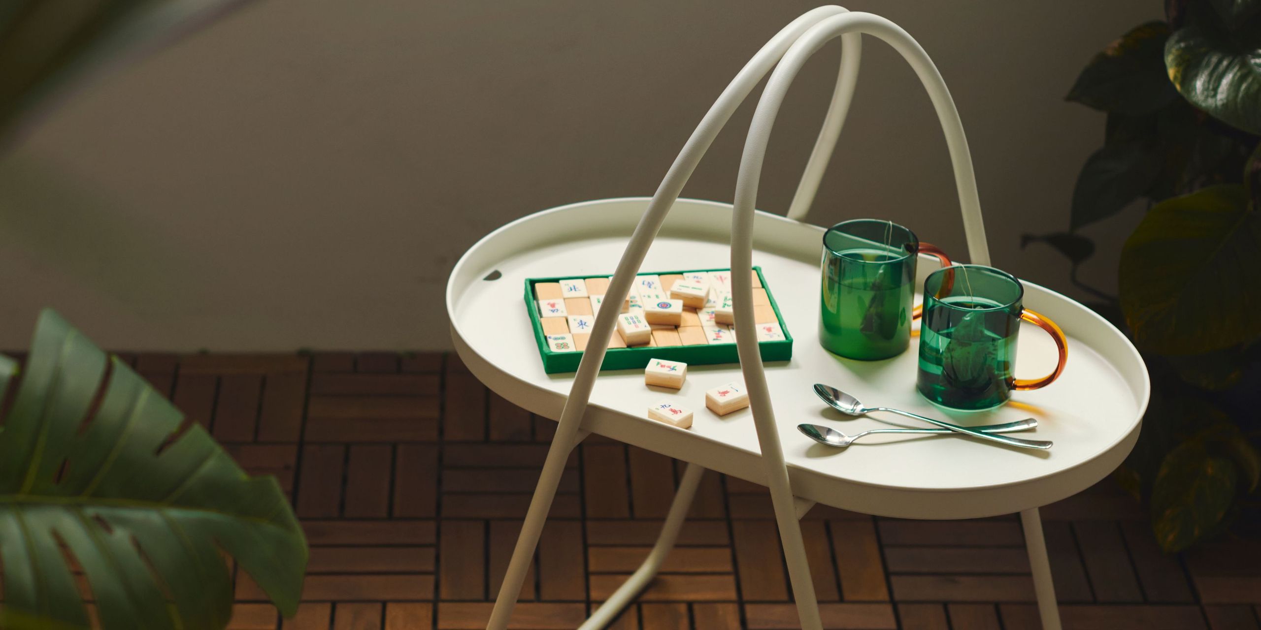 IKEA’s sleek new outdoor coffee table offers a simple solution for small space h...