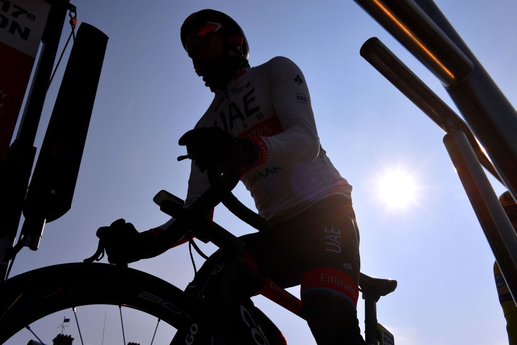 Alexander Kristoff at the start of Paris-Roubaix