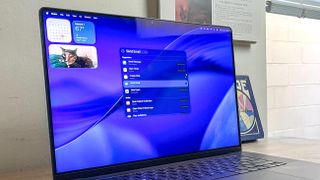 macOS Tahoe running on a MacBook Pro