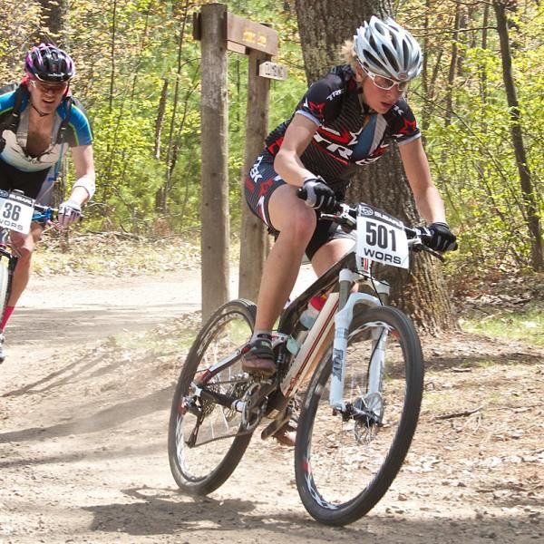 Three-time WORS Overall Champion Abby Strigel (Trek Stores of Madison) won the Crystal Lake Classic.
