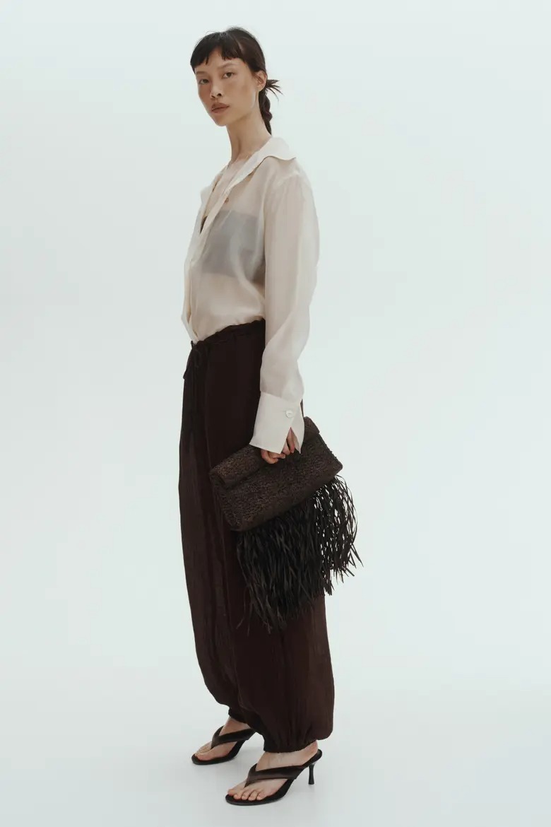 Balloon Drawstring Trousers