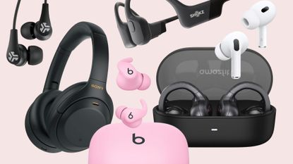 A selection of the best exercise headphones, tried and tested in 2025