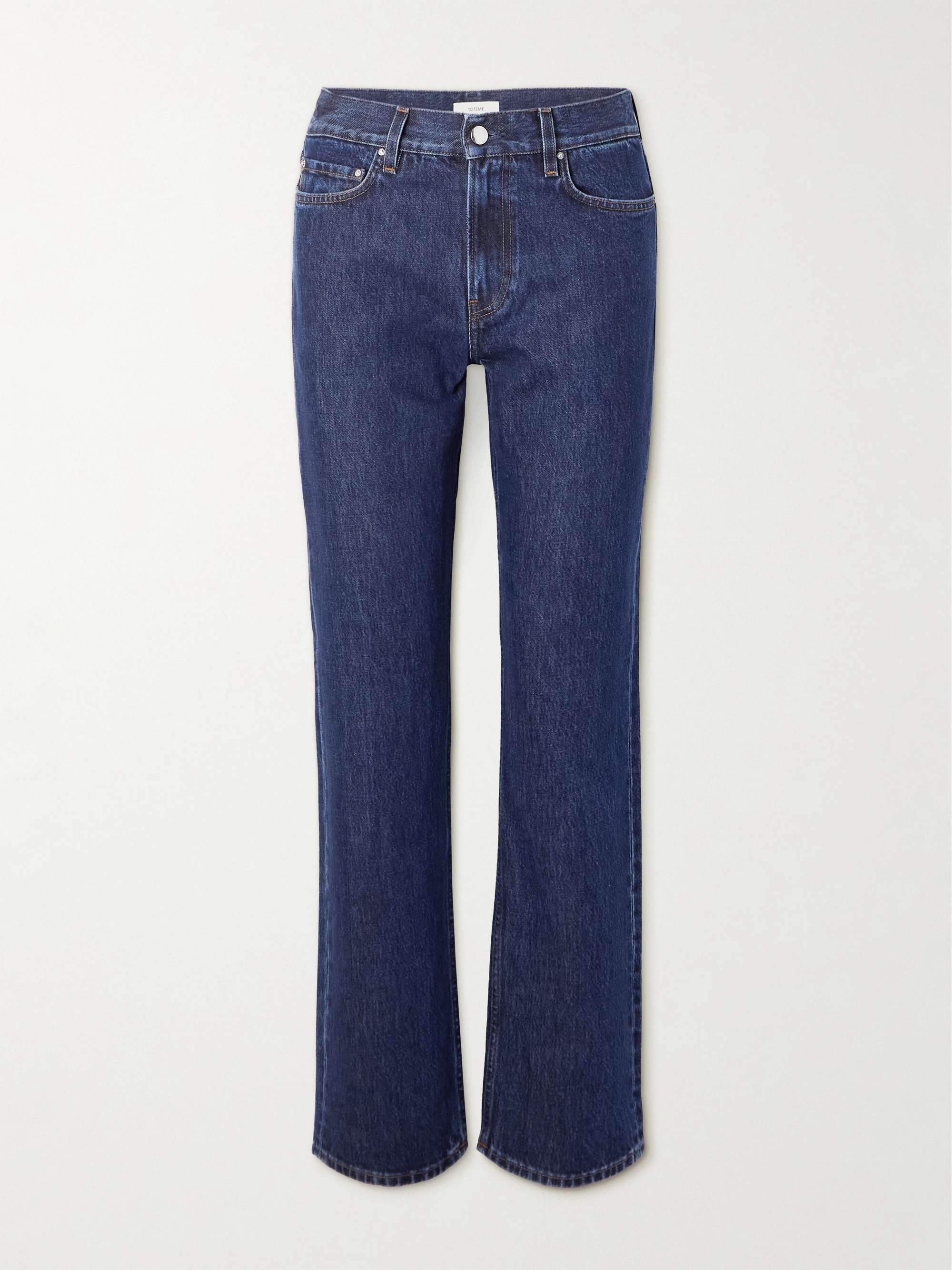 Garderob Organic Low-Rise Straight-Leg Jeans