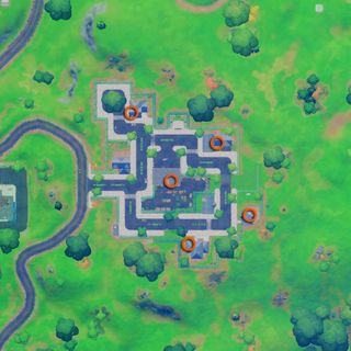 Fortnite Books from Holly Hedges locations map