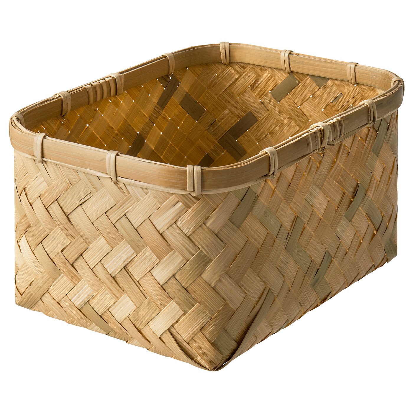 Mj&amp;Ouml;lkkanna Basket - Bamboo 7x9 &amp;frac34;x5 &amp;frac12; "