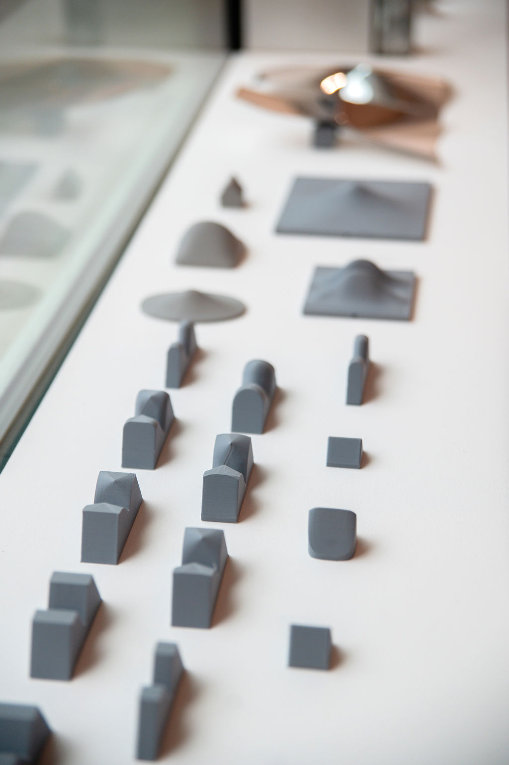 launch of forefront a new gallery and cultural platform in London, showing here small objects on display