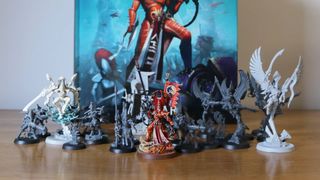 Warhammer 40,000 new Aeldari models for 2025 Fire Dragon Aspect Warriors and Phoenix Lord Fuegan