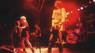 Sonic Youth live onstage in 1992