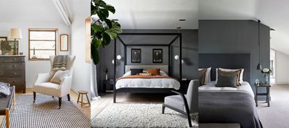 Grey and white bedroom ideas